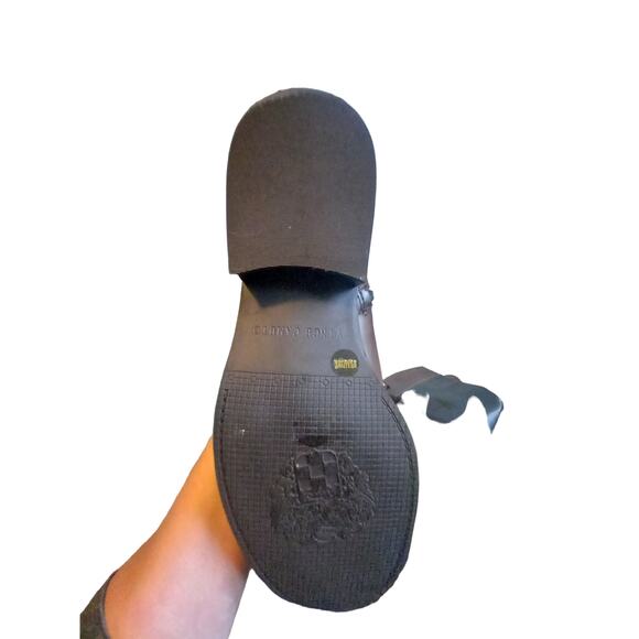 Vince Camuto Fabina Leather Riding boots - colorblock size 9.5 women's - Picture 10 of 16